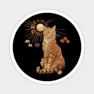 Cat Tarot Feline Fortune Teller Magnet